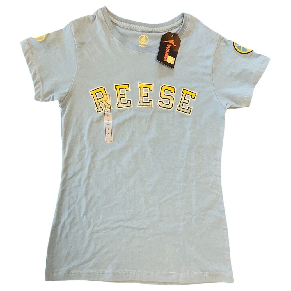 Angel Reese Shirt Women's Small Chicago Sky WNBA 5 FISLL Basketball NWT New READ